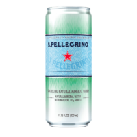 spellegrino sparkling natural mineral water can